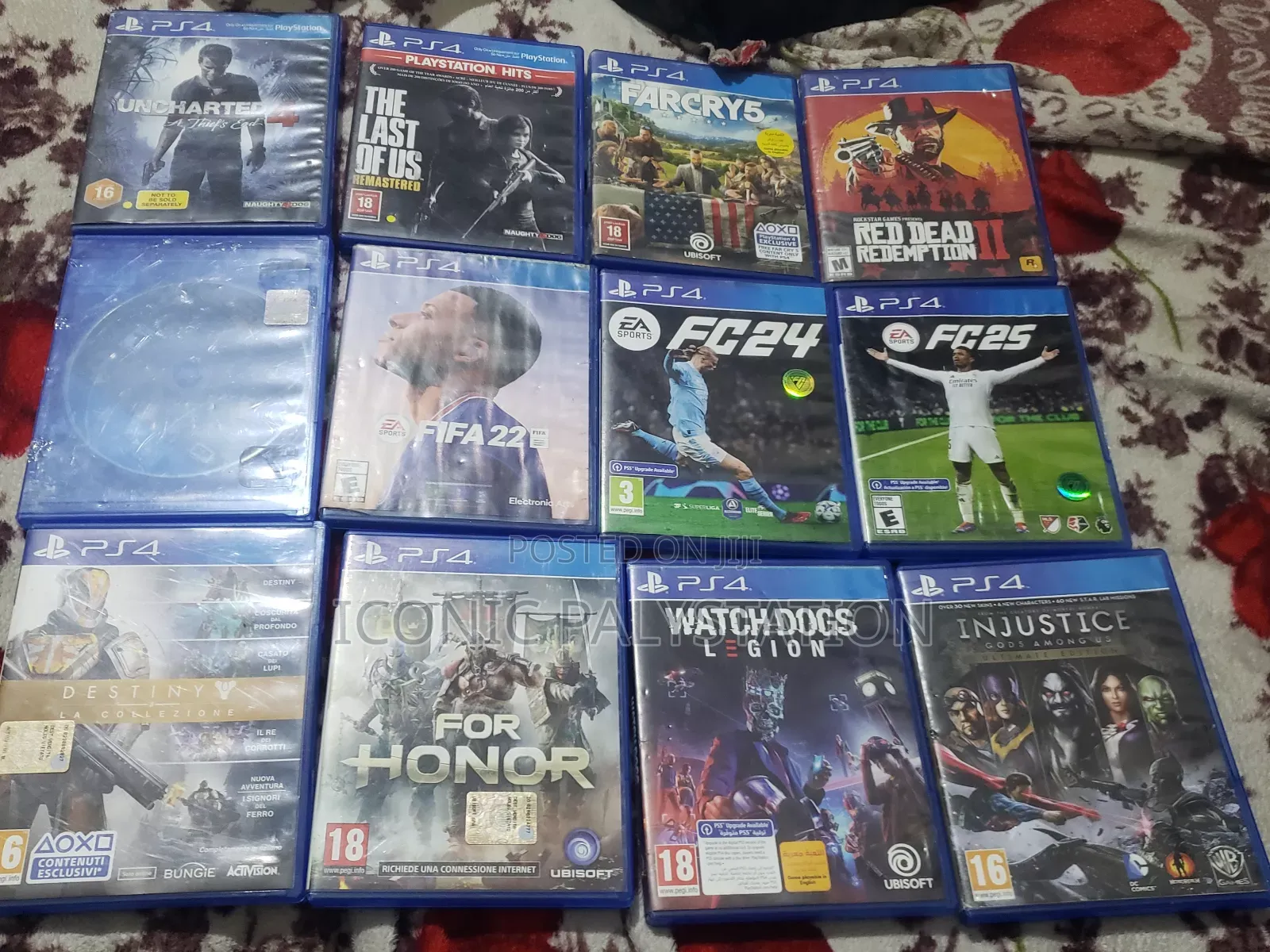 Palystation 4 Cd Game for Gamers From Iconic Palystation