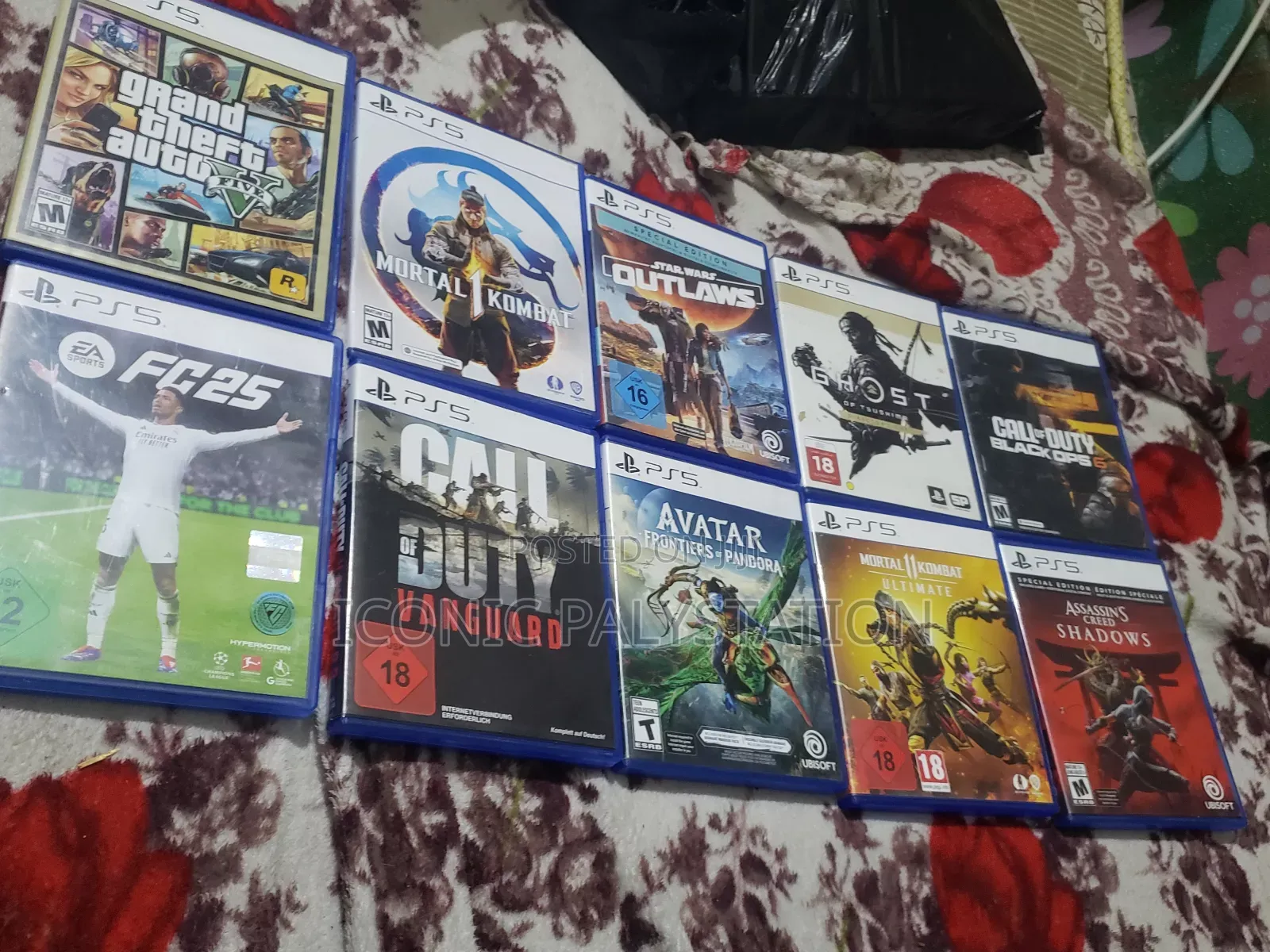 Palystation 5 Cd Games for Gamers From Iconic Palystation