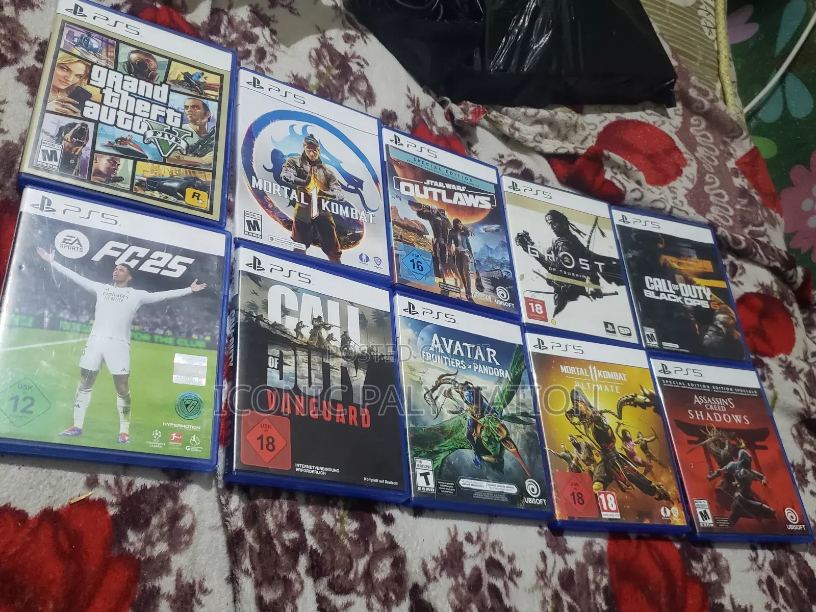 Palystation 5 Cd Games for Gamers From Iconic Palystation