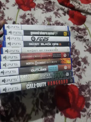 Palystation 5 Cd Games for Gamers From Iconic Palystation