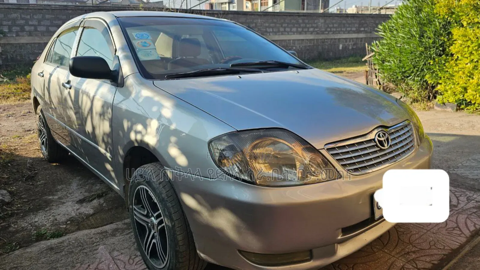 Toyota Corolla 2003 Gold