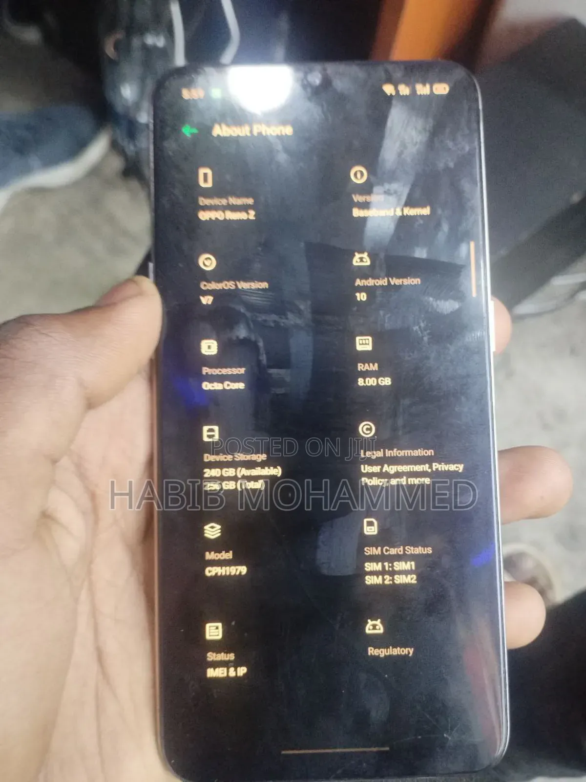 Oppo Reno Z 256 GB White