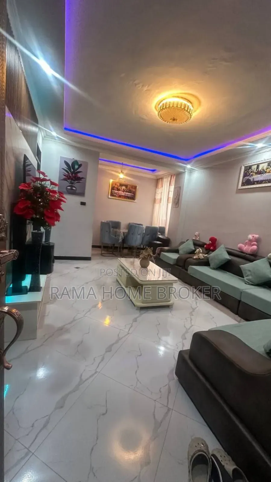 Furnished 2bdrm Apartment in ቅንጡ (ሰሚት ፍየል ቤት, Yeka for sale