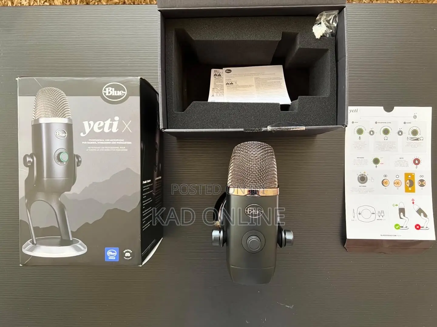 Blue Yeti X Usb Microphone Brand New