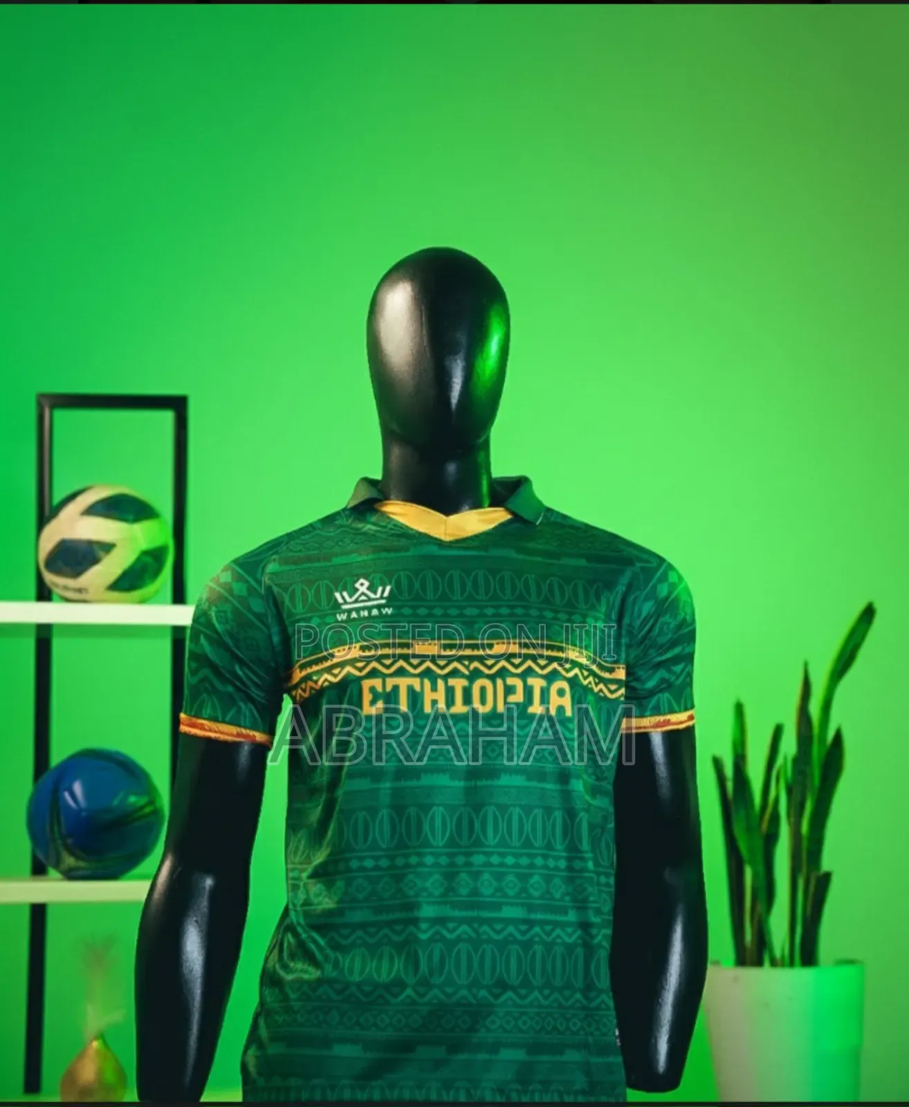 የ ኢትዮጵያ ብሔራዊ ቡድን ማልያ