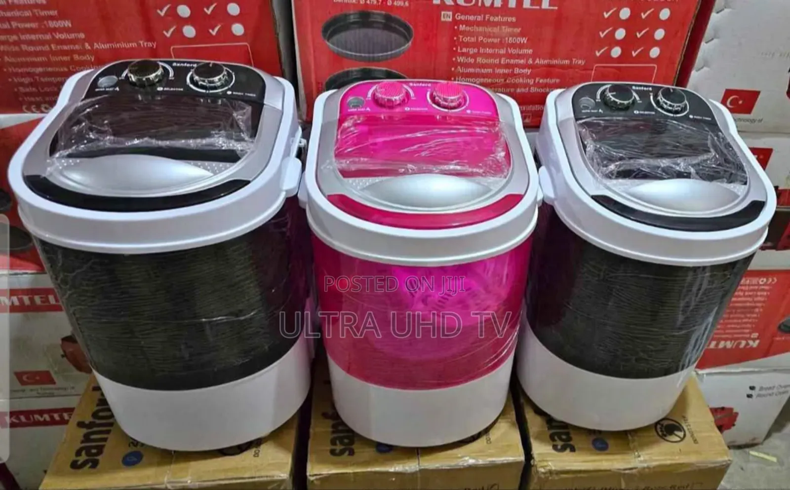 Sanford Mini Washing Machine 2.5 Kg የሚይዝ