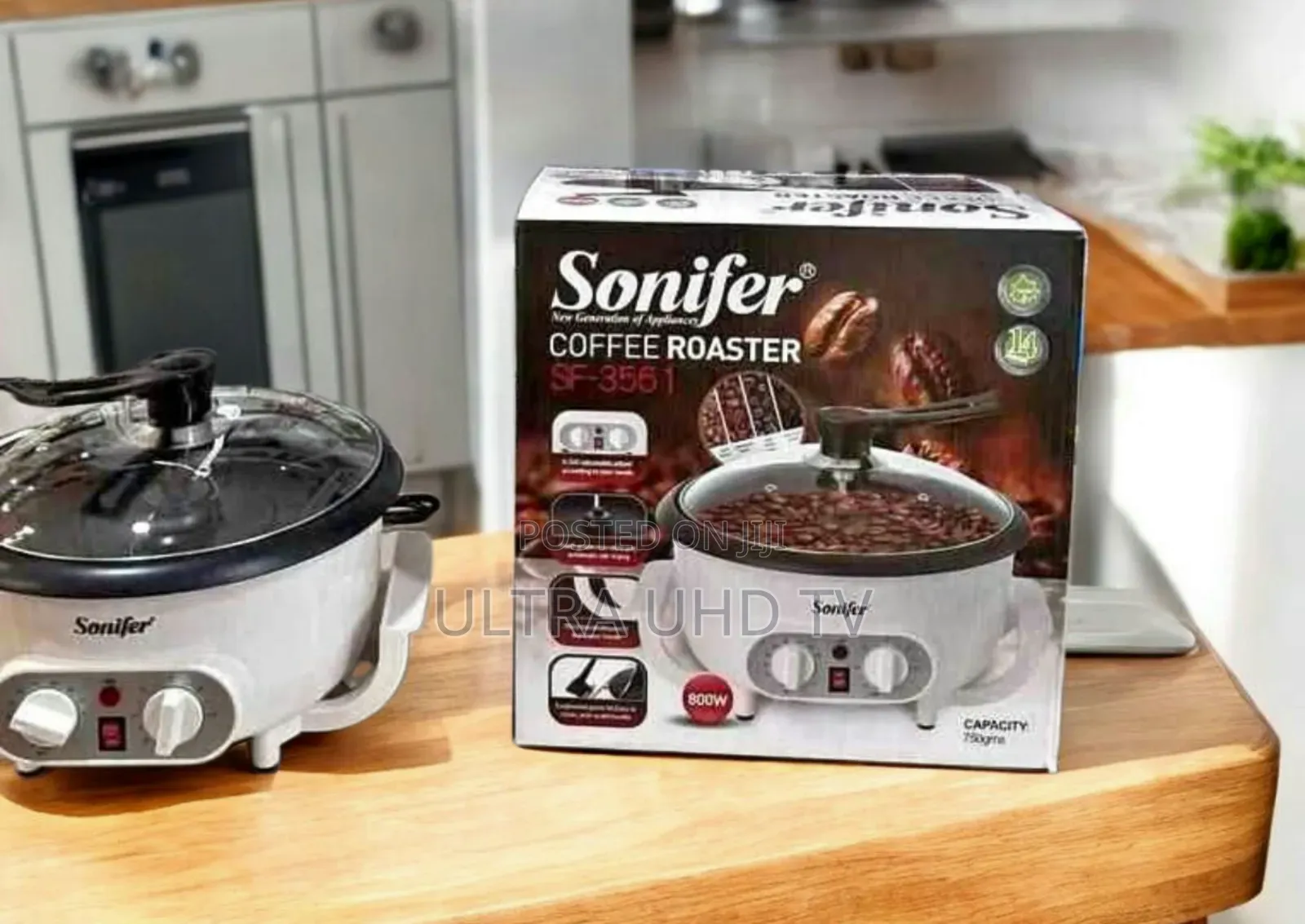 Sonifer Sf-3561 Electric Coffee Roaster. Capacity Of 750g