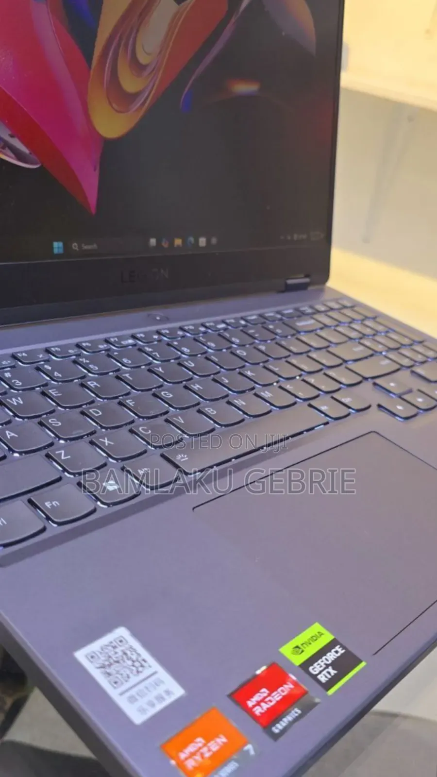 New Laptop Lenovo Legion 5 16GB AMD Ryzen 7 SSD 1T