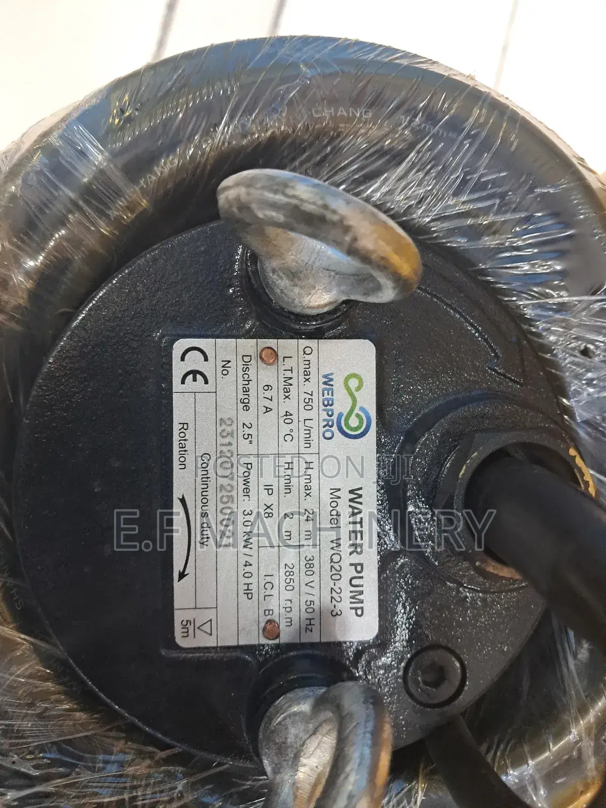 Pump 3kw Submerged