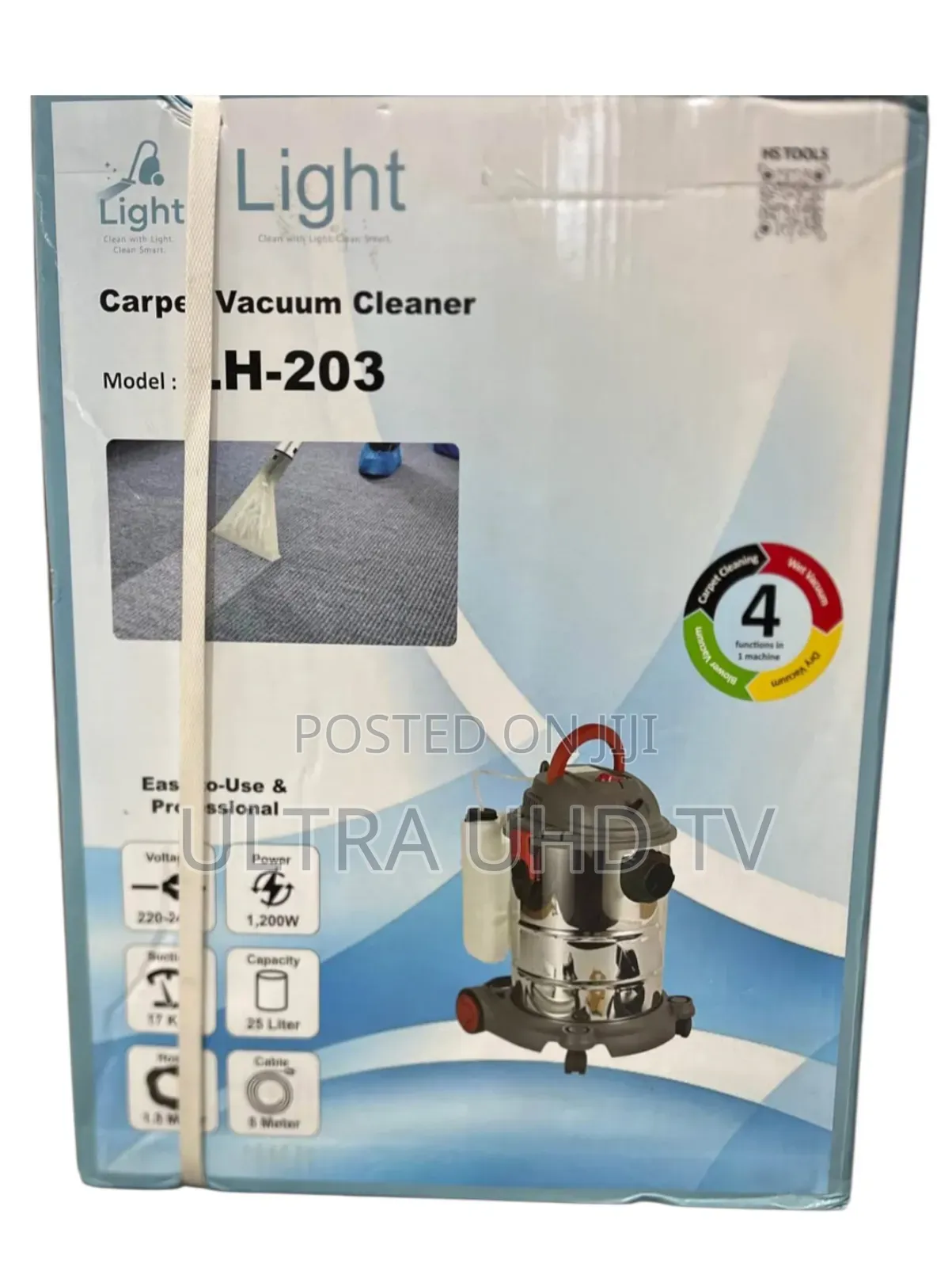 Light Lh-203 Carpet Vacuum Cleaner. 4-in-1 Functions: It Can Be