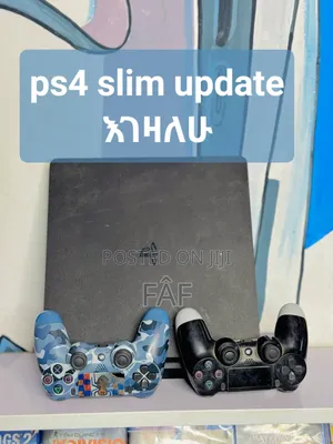 Ps4 Slim + Joystick እንገዛለን