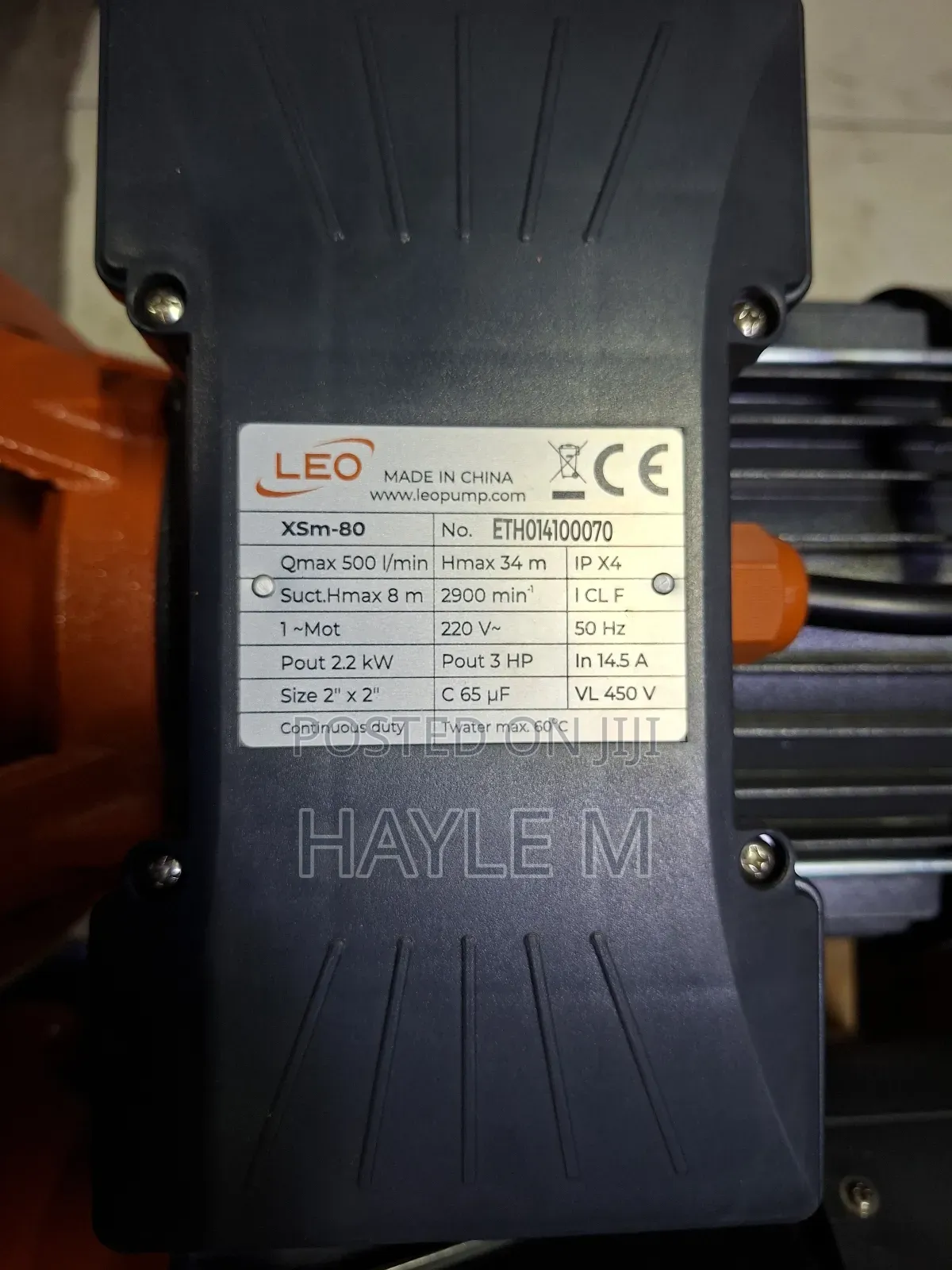 Leo Surface Water Pump