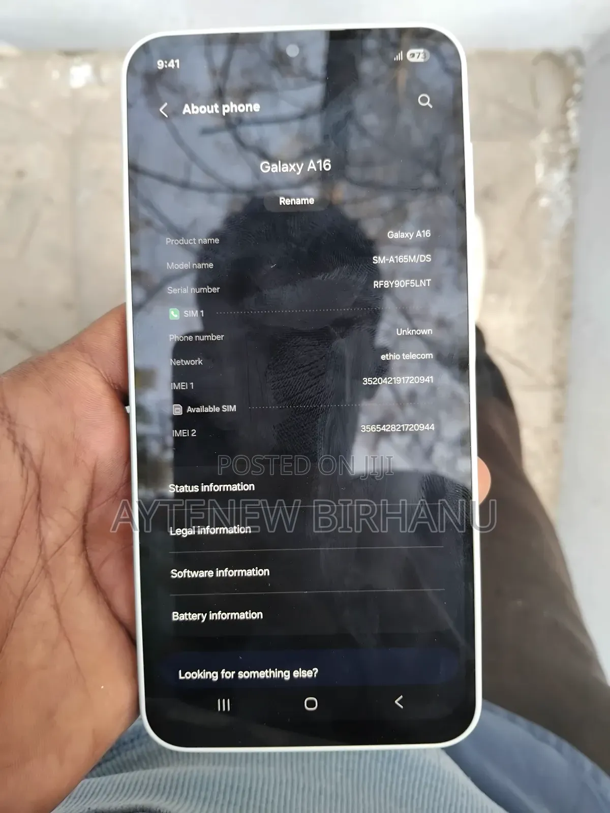 New Samsung Galaxy A16 5G 128 GB Blue