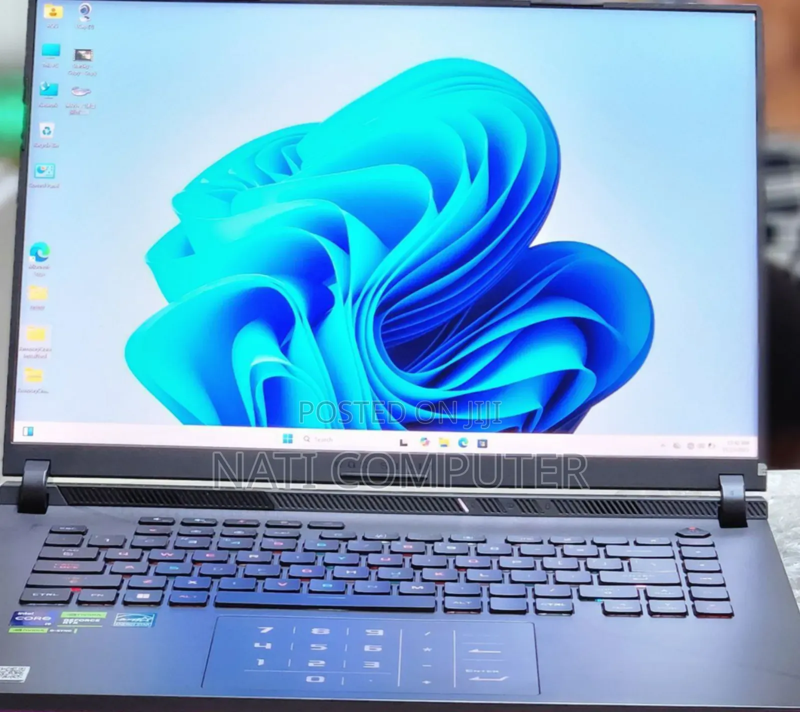 New Laptop Asus ROG Strix G16 G614 32GB Intel Core I9 SSD 1T