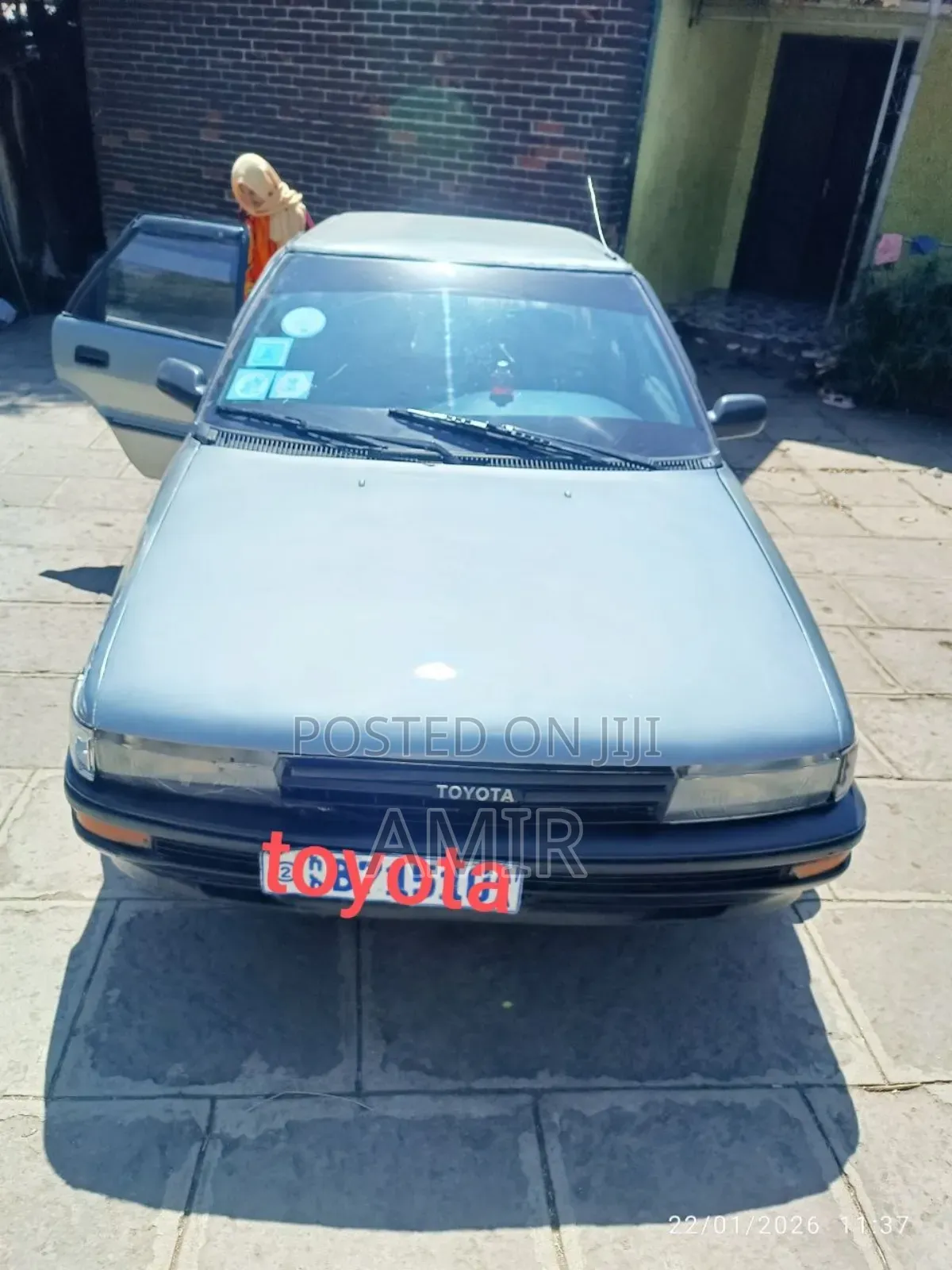 Toyota Corolla Hatchback 1990 Gray