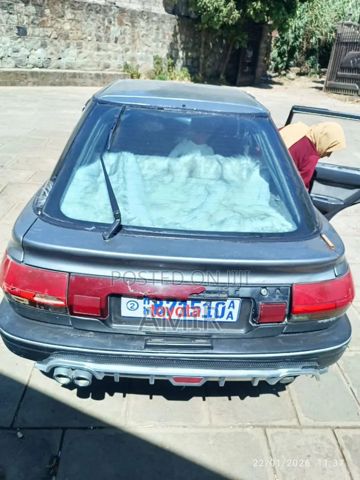 Toyota Corolla Hatchback 1990 Gray