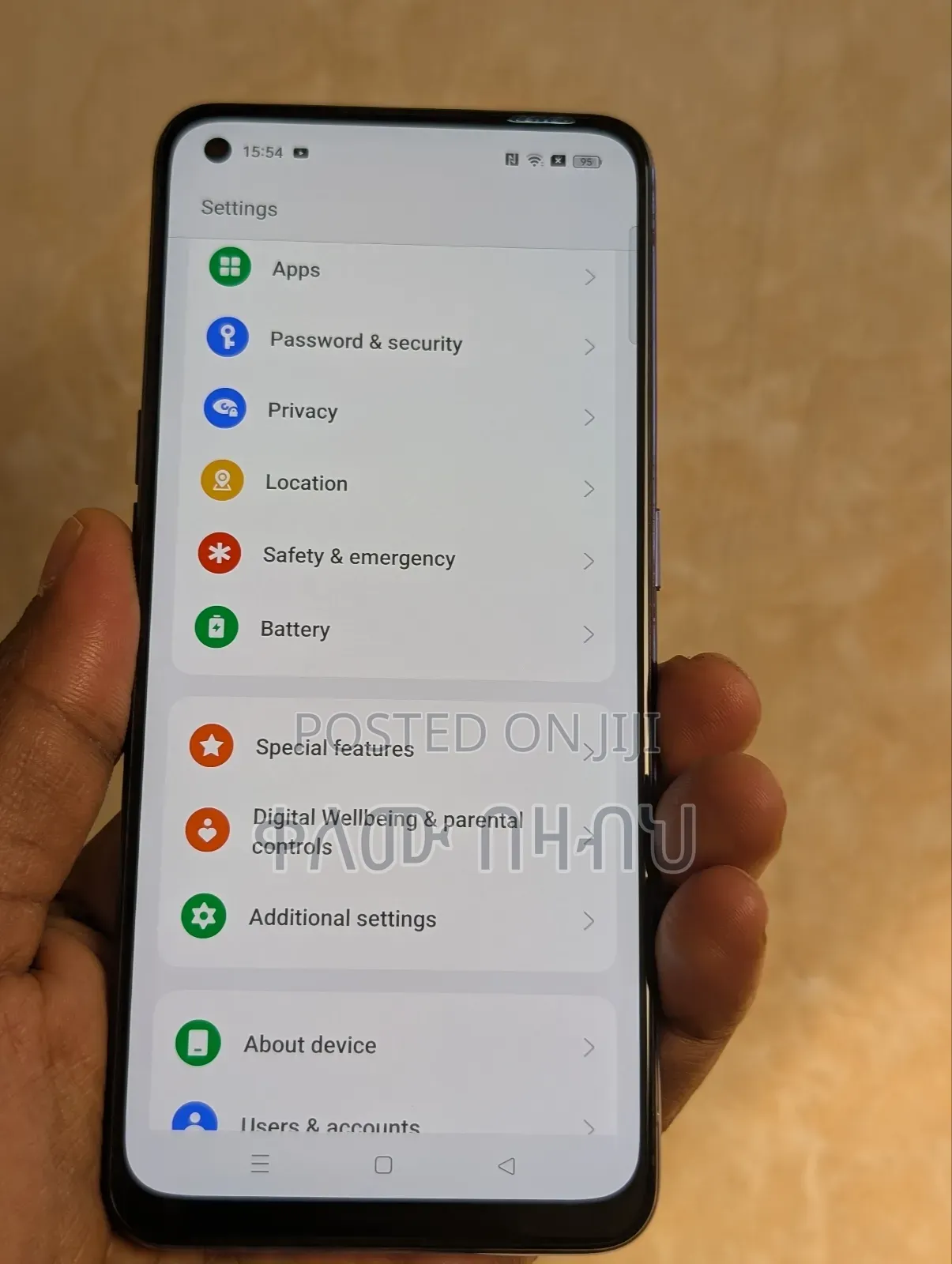 New Oppo Reno7 5G 256 GB Blue