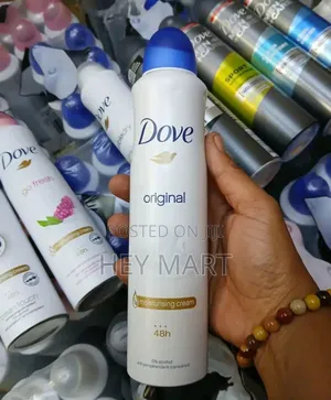 Dove Original Antiperspirant Deodorant Spray.