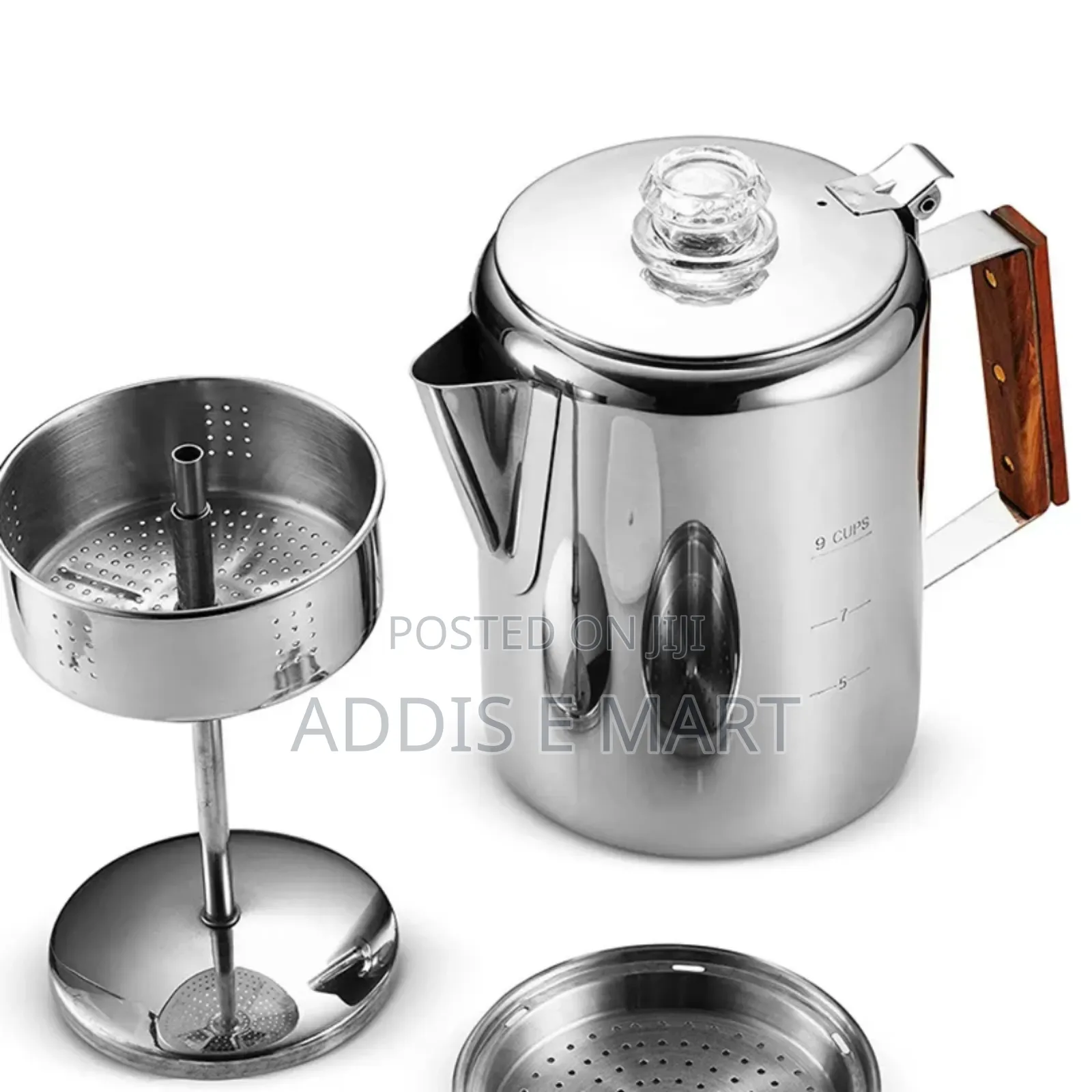 Stainless Steel Multi Use Percolator Coffee Pot