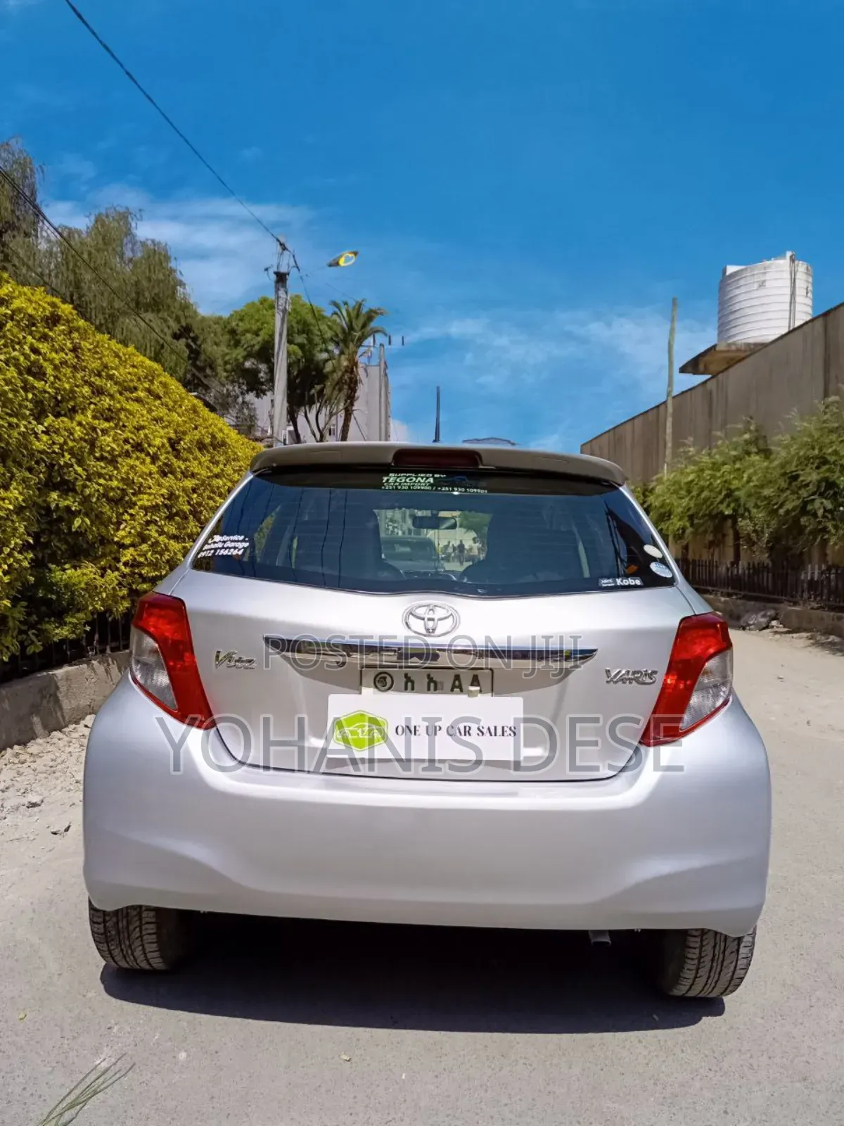 Toyota Yaris 2011 Gray