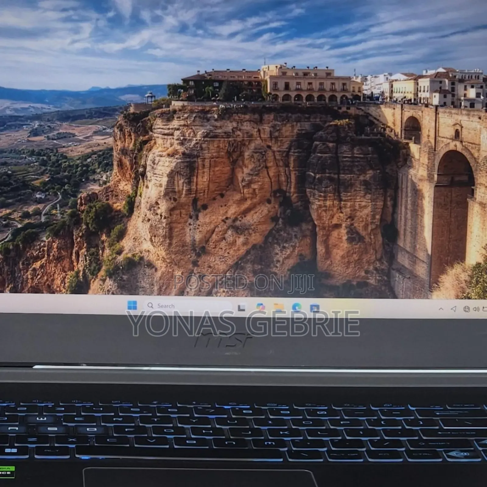 New Laptop MSI 16GB Intel Core I5 SSD 512GB