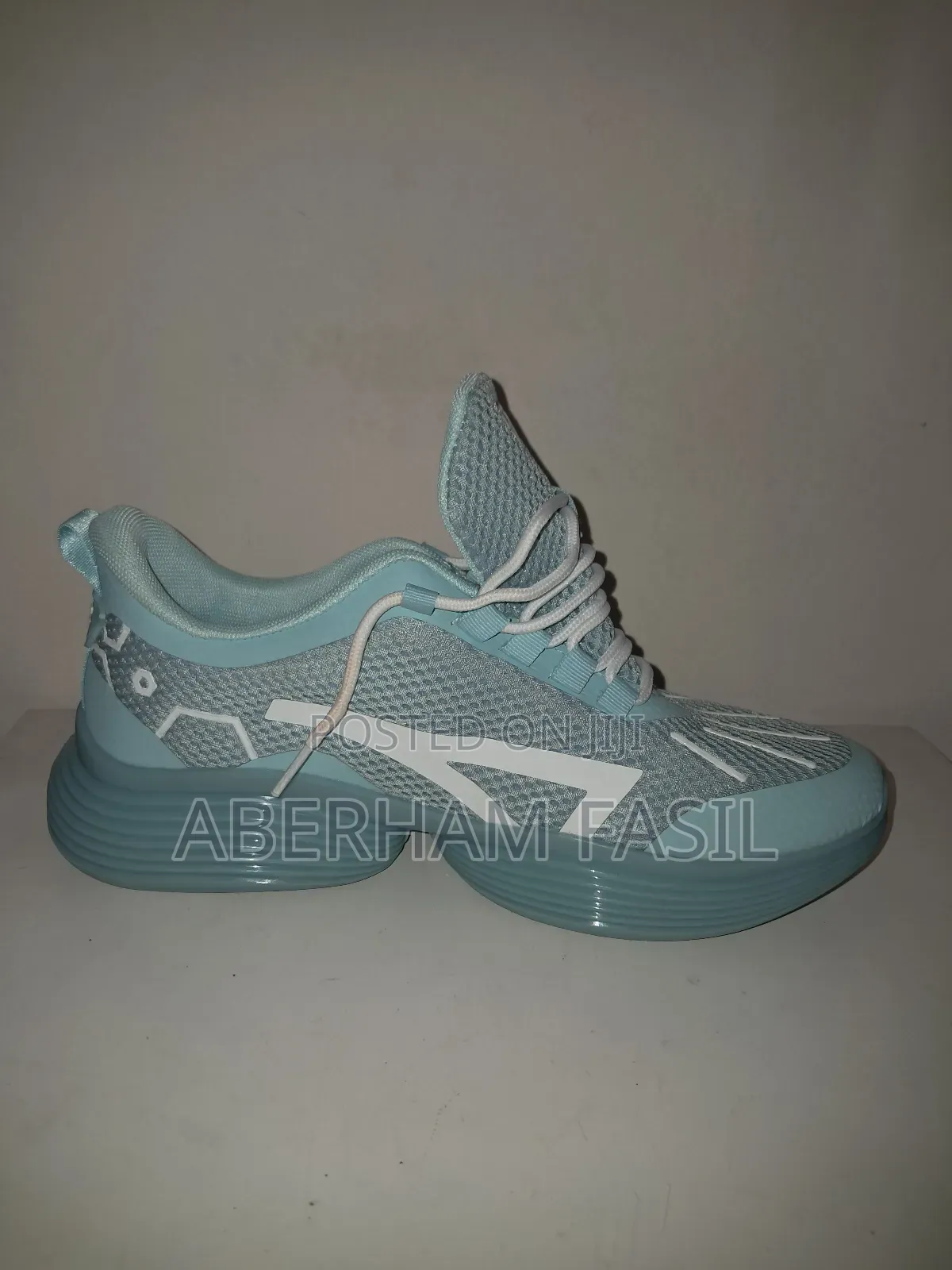 Brand New Baby Claws-Blue Drip Sneakers