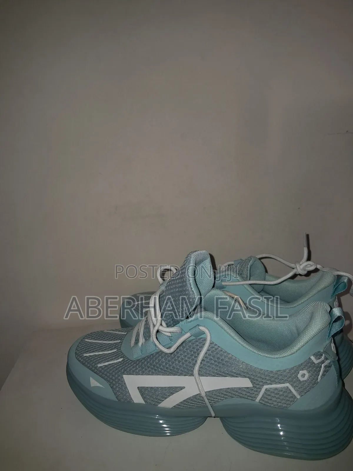 Brand New Baby Claws-Blue Drip Sneakers