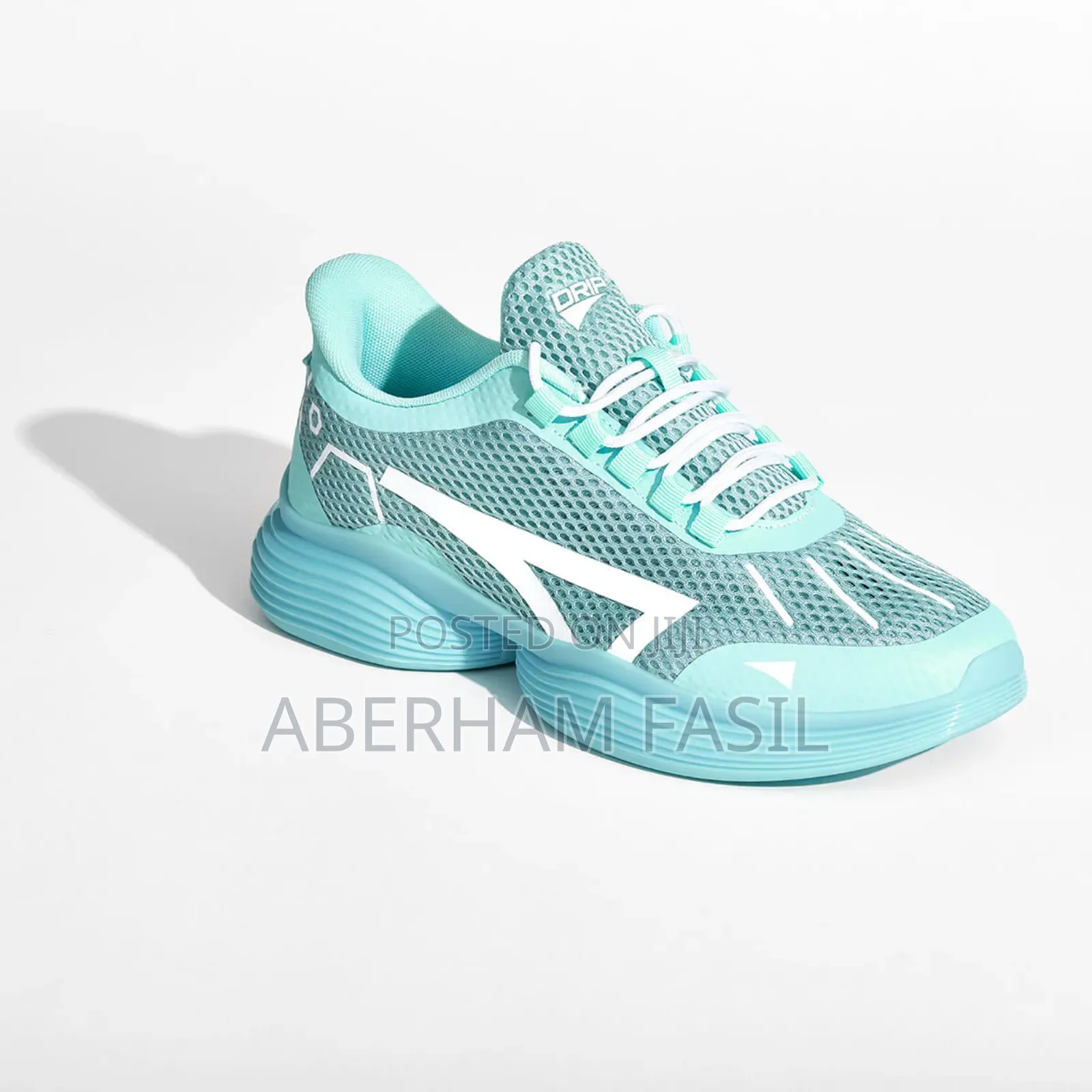 Brand New Baby Claws-Blue Drip Sneakers