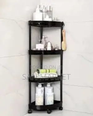 Corner Bathroom Storage Rack