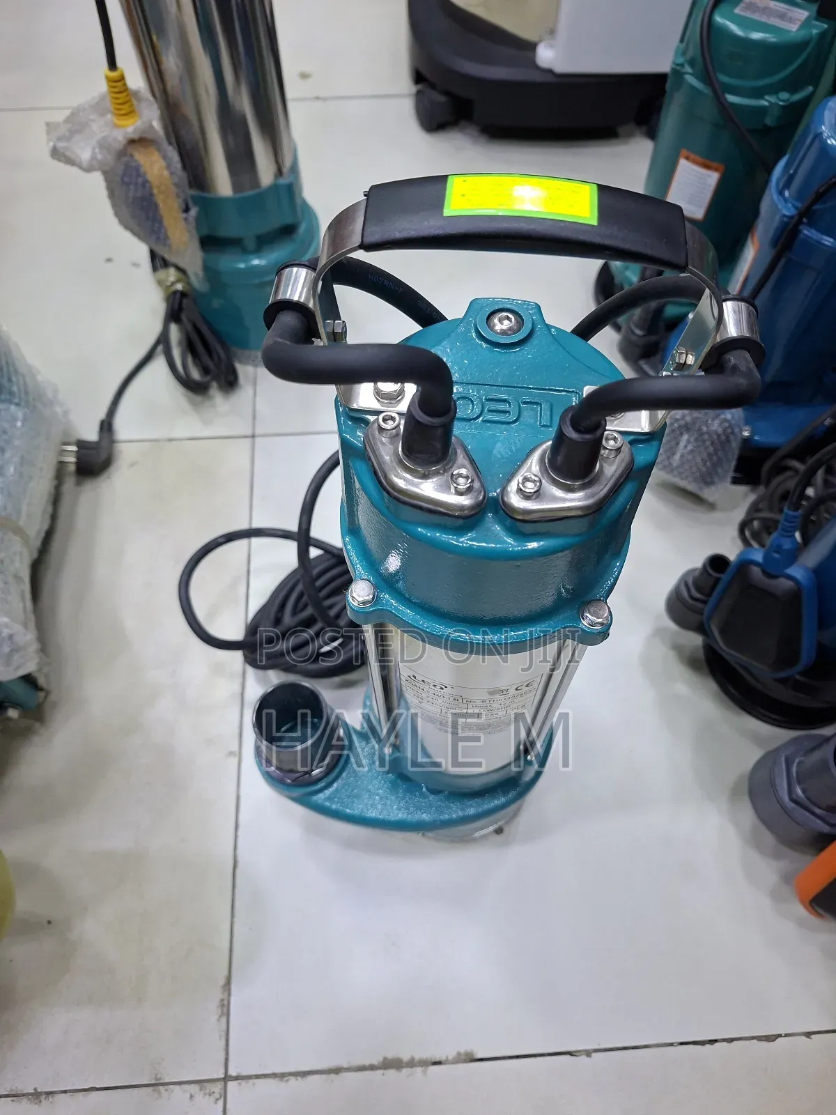 Leo Stainlesstill Water Pump