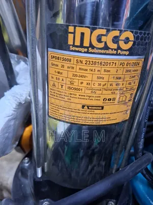 Ingco Dewatering Water Pump