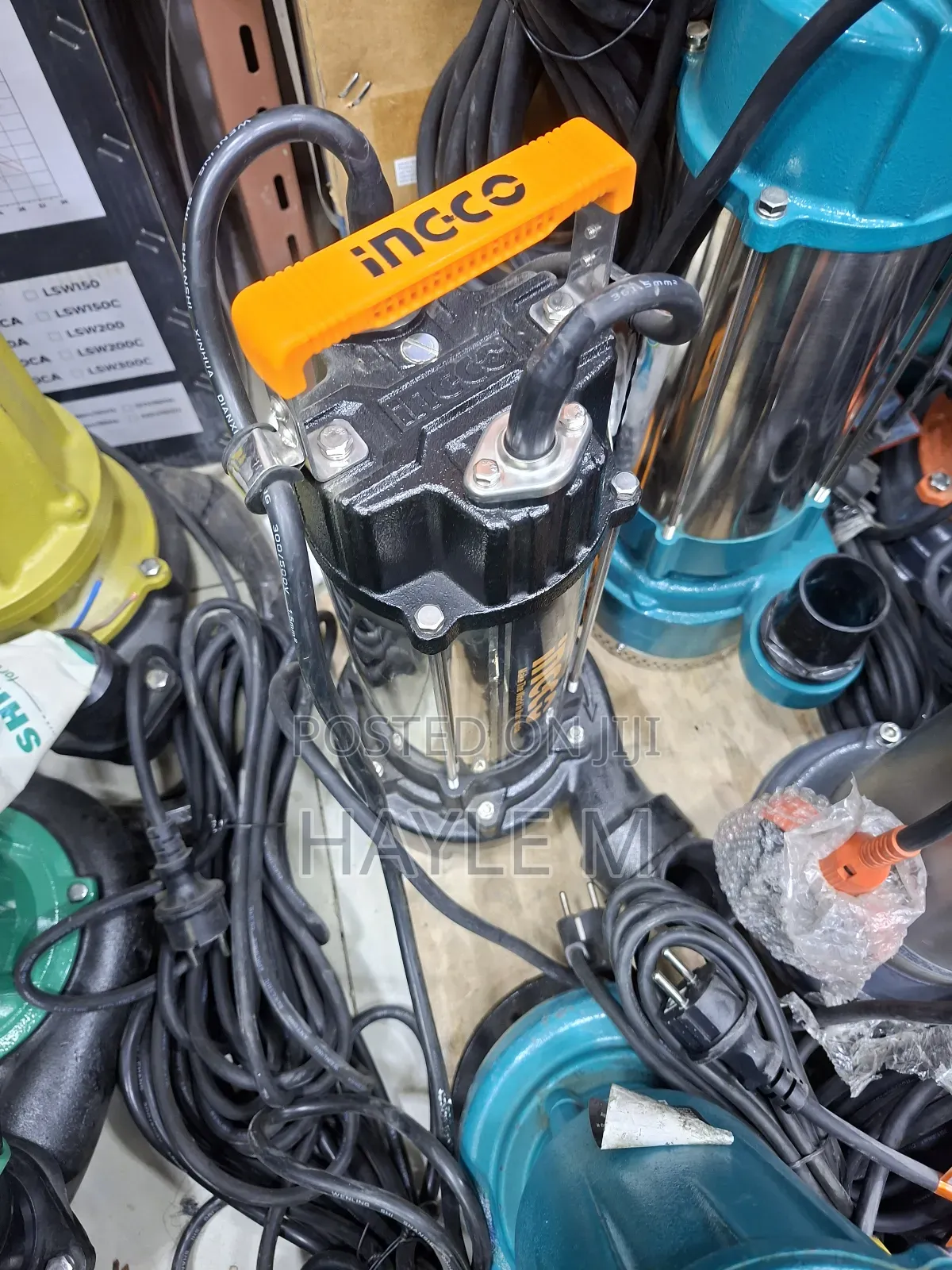 Ingco Dewatering Water Pump