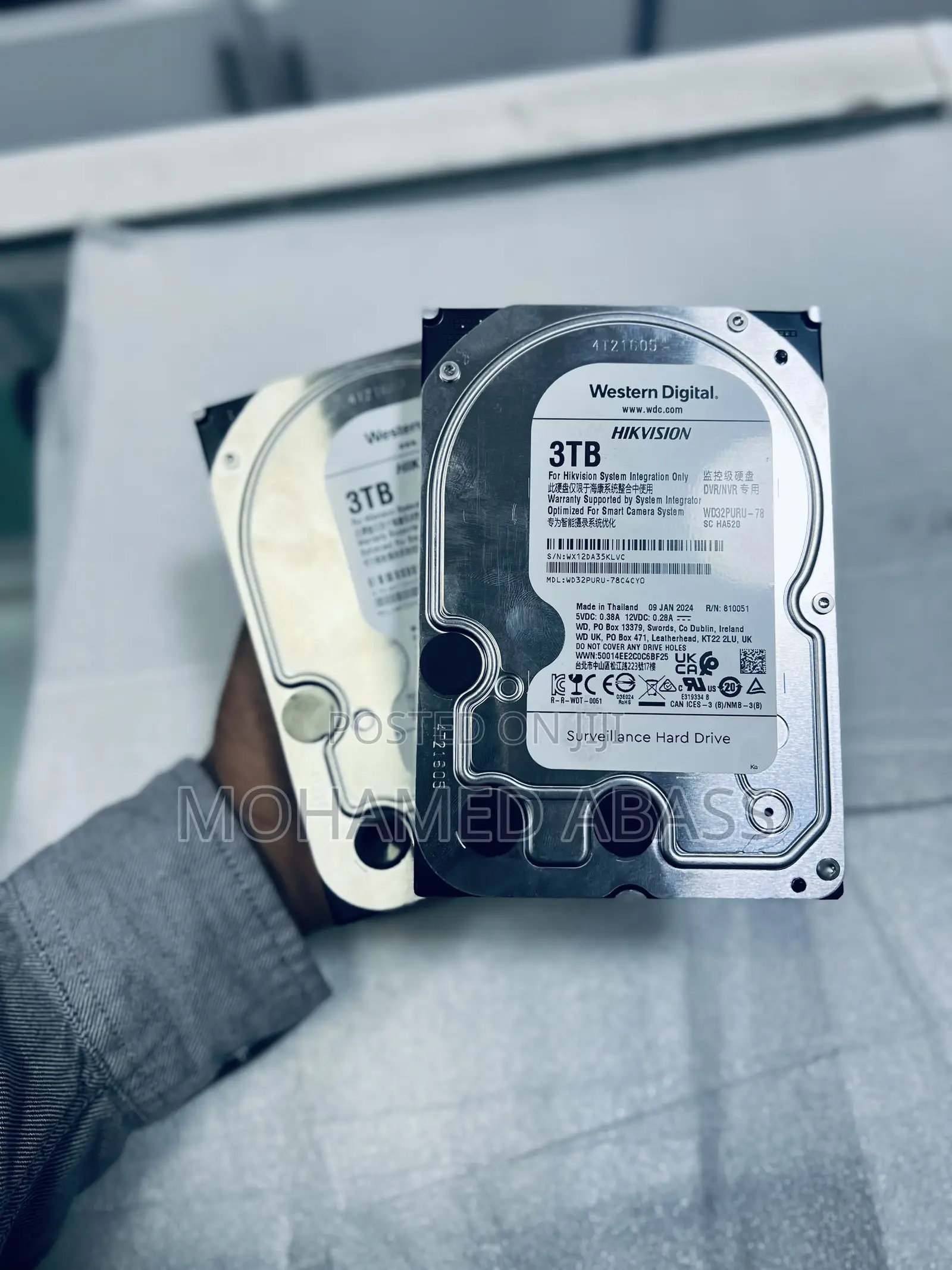 3tb Surveillance Harddis