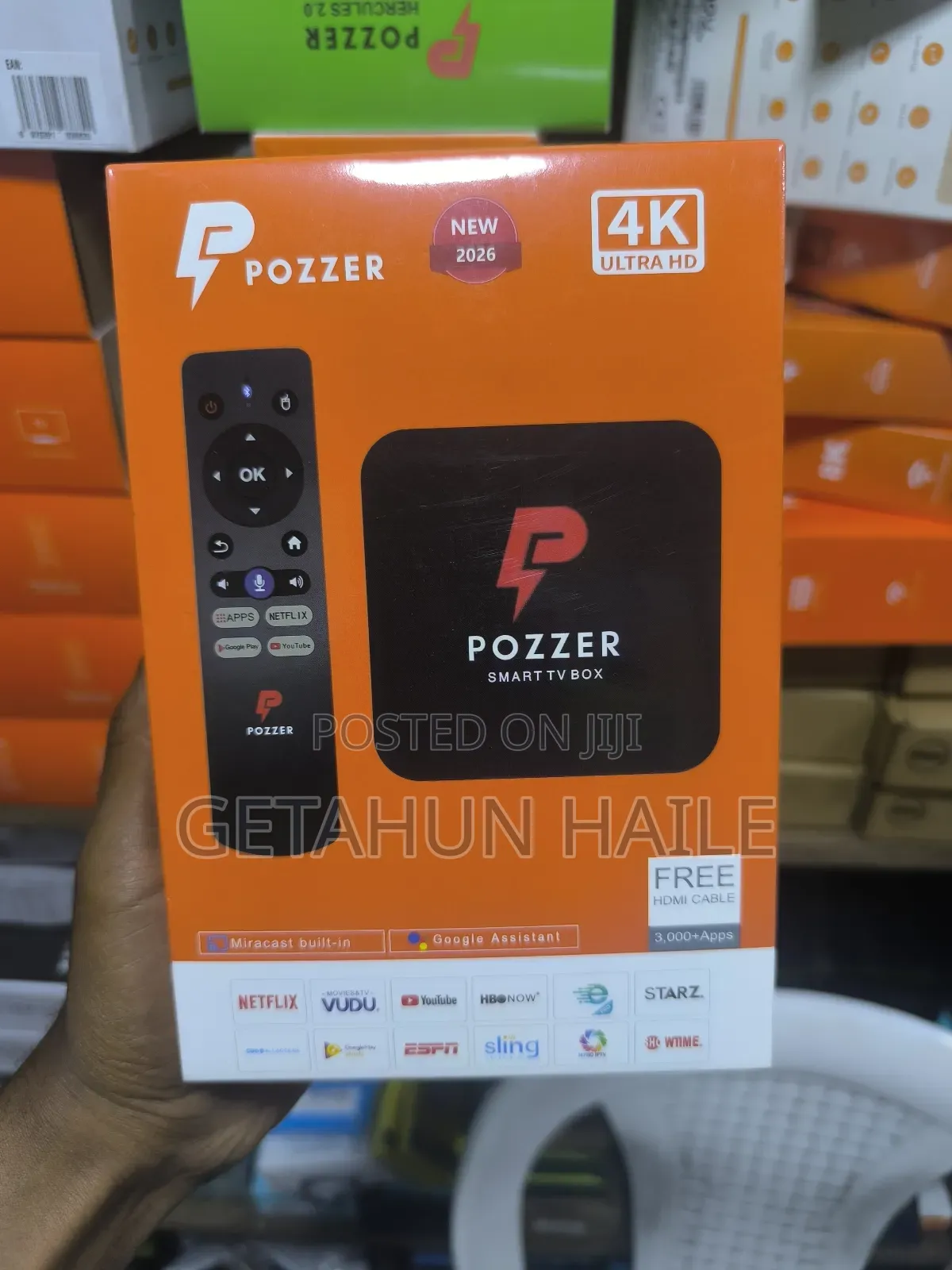 Pozzer Smart Tv Box (ቲቪ ስማርት ማድረጊያ)