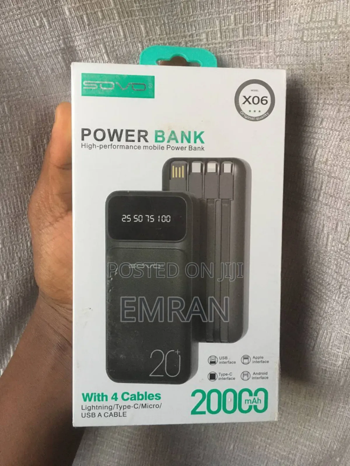 Power Bank Sovo