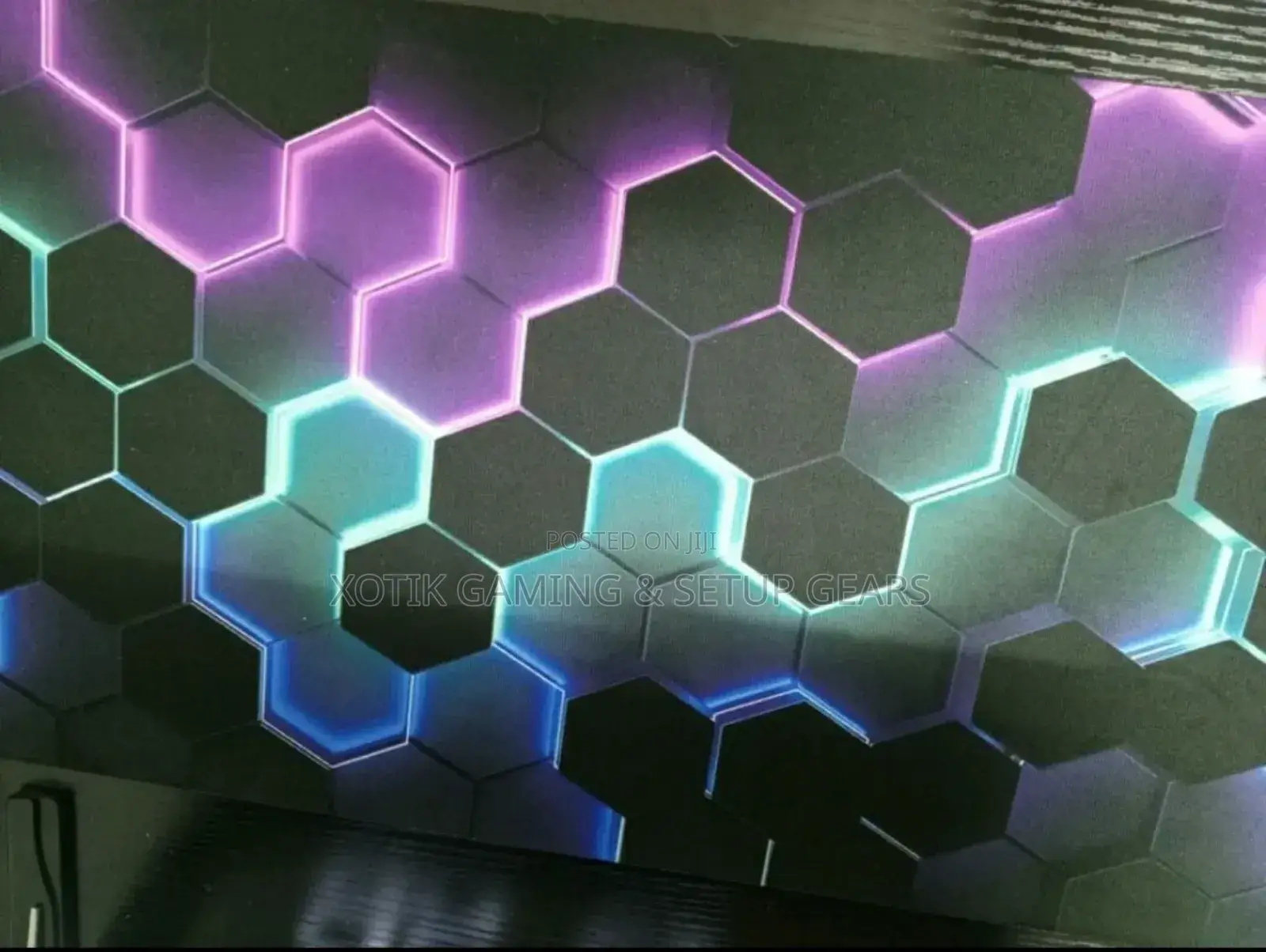 Hexagonal Honeycomb Themed Mouse Pad for Gamers and Office - Desk Mat
