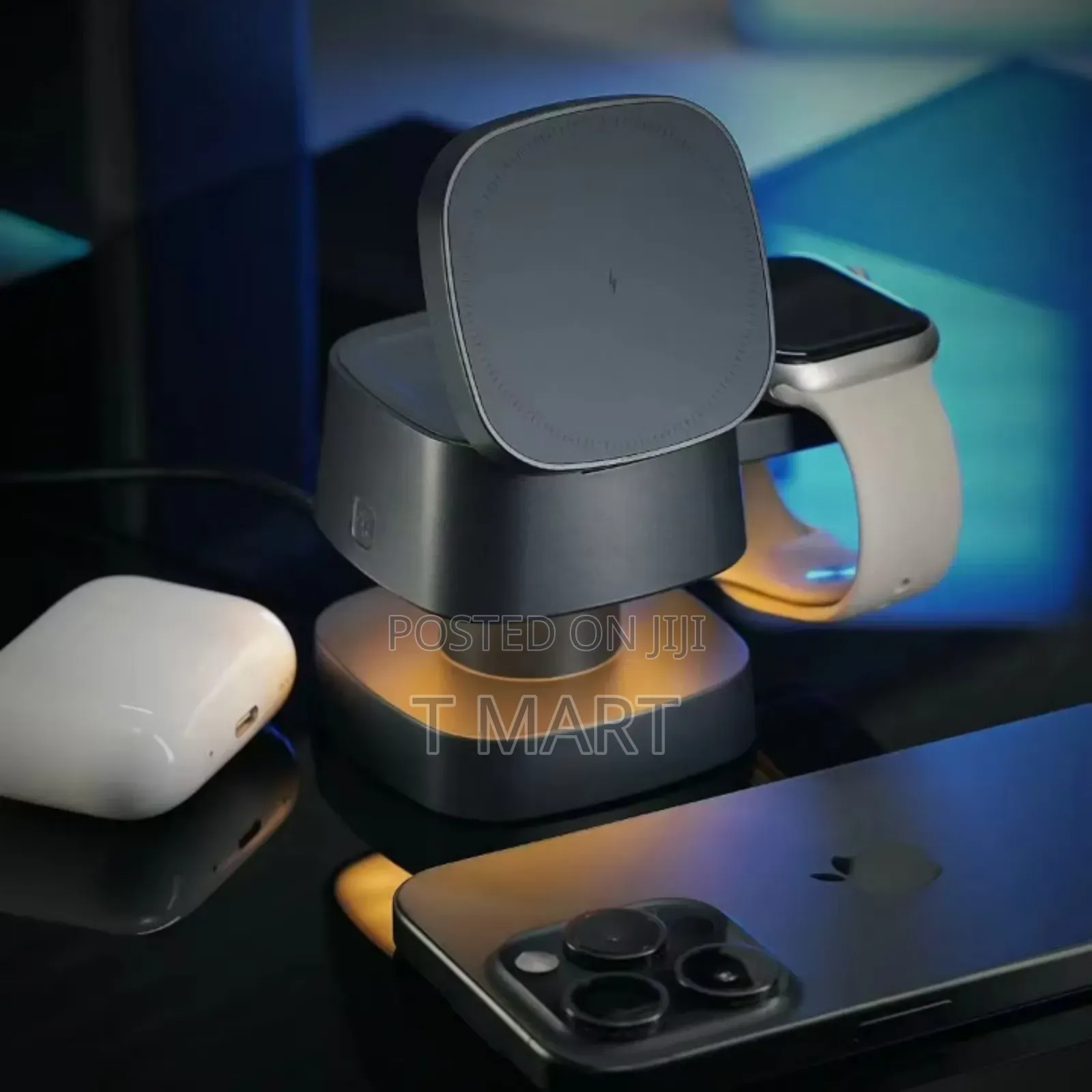 Virton Magnetic Car Phone Holder and 15w Wireless Charger