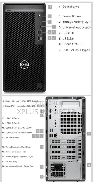 New Desktop Computer Dell Optiplex 7020 8GB Intel Core I5 SSD 512GB