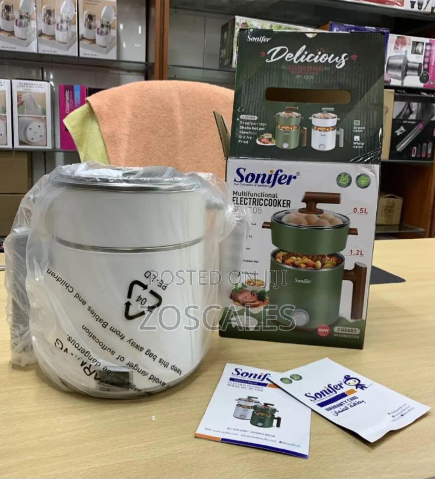 Electric Baby Food Steamer Cooker