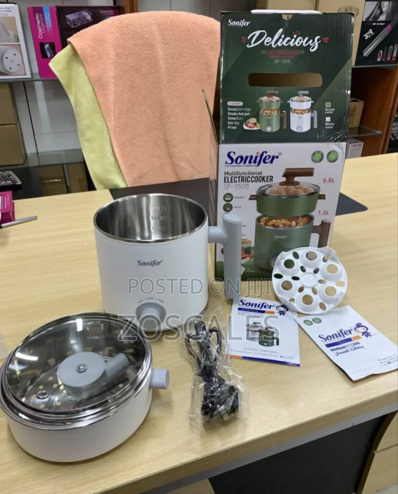 Electric Baby Food Steamer Cooker