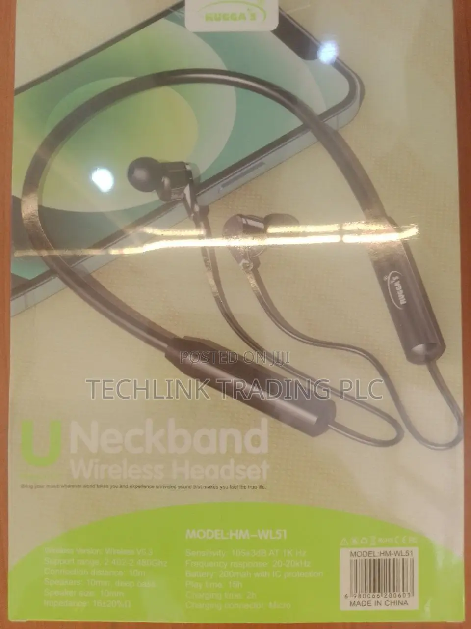 U Neckband Wireless Headset
