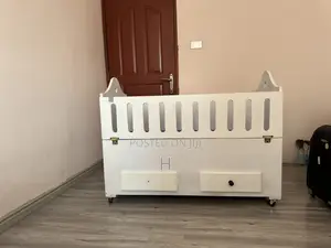 Strong, Safe, and Comfortable Baby Crib With Mattress for Sale