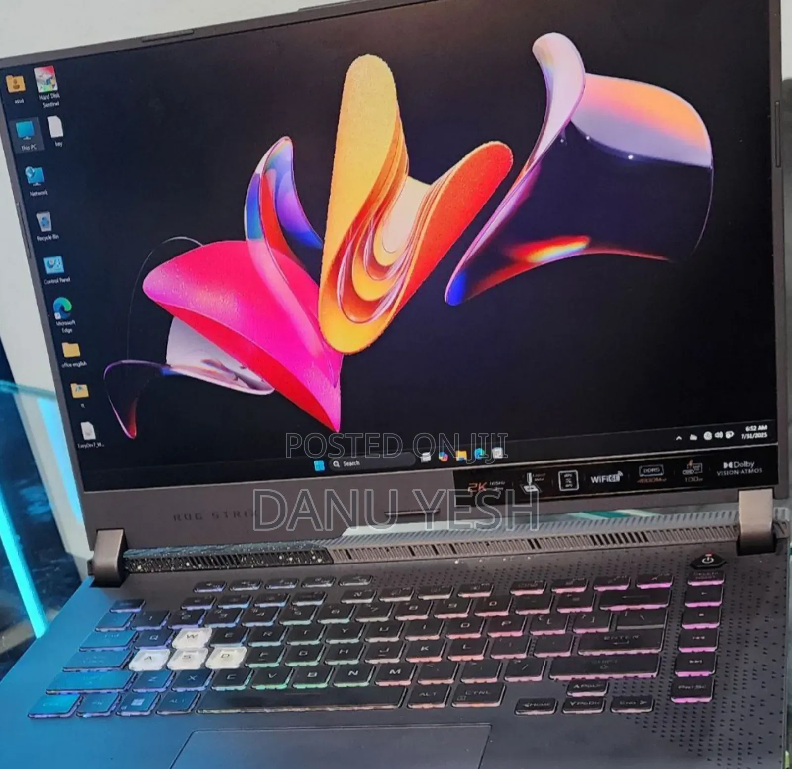New Laptop Asus ROG Strix G16 G614 16GB AMD Ryzen 7 SSD 512GB
