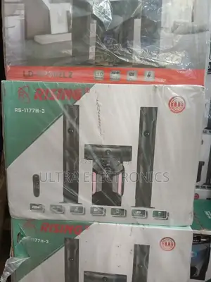 Rising Rs-1177h-3 Home Theater Speaker System.