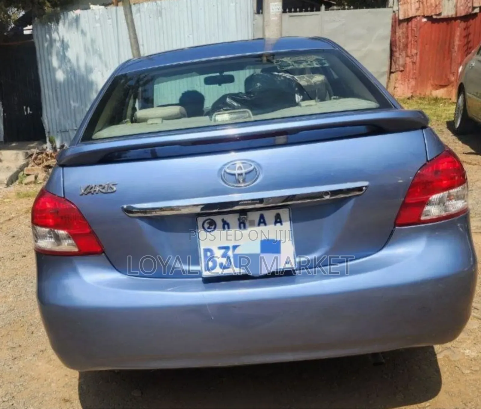 Toyota Yaris 2010 Blue