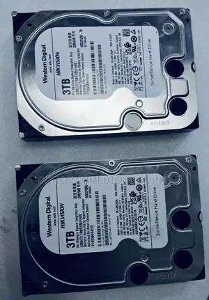 Western Digital 3tb Hikvision Surveillance Hard Drive