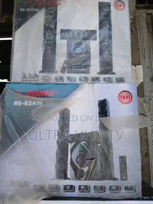 Rising Rs-6341h Multimedia Speaker System, Likely a 3.1-Channel