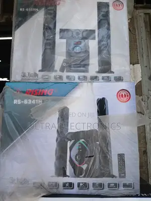 Rising Rs-6341h Multimedia Speaker System, Likely a 3.1-Channel