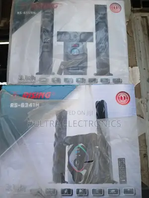 Rising Rs-6341h Multimedia Speaker System, Likely a 3.1-Channel