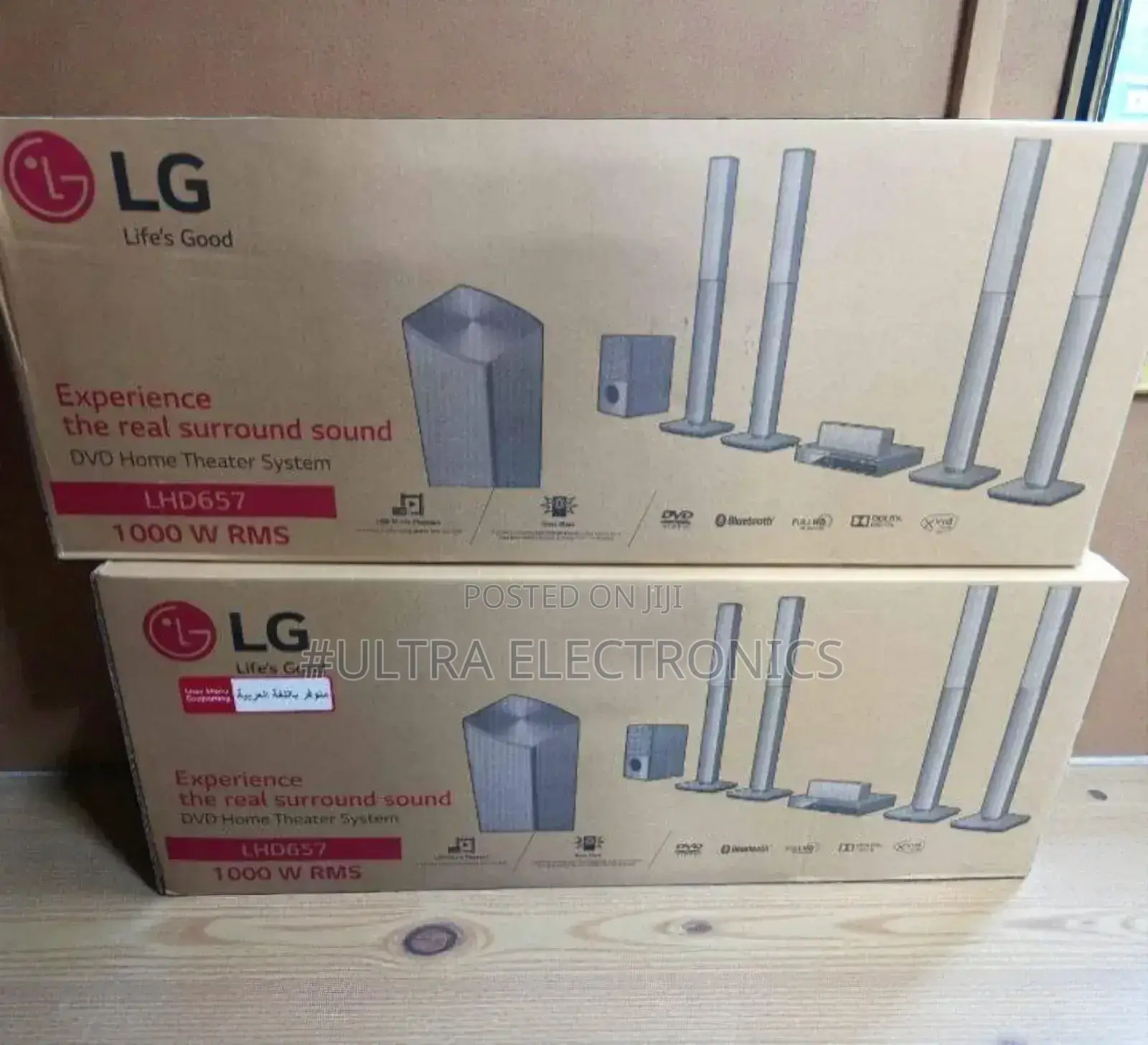 Lg Lhd657 DVD Home Theater System. It Is a 5.1 Channel